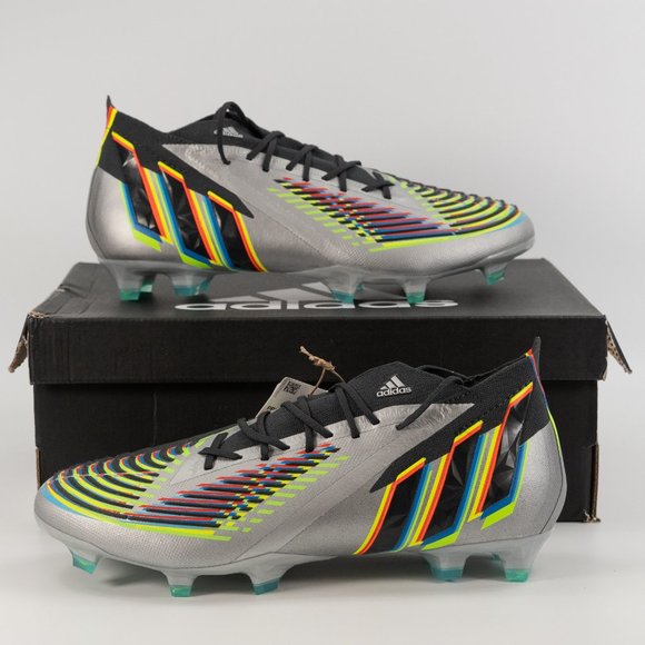 Adidas Men\'s Predator Edge.1 FG Soccer Cleats HR1573 Multi Size